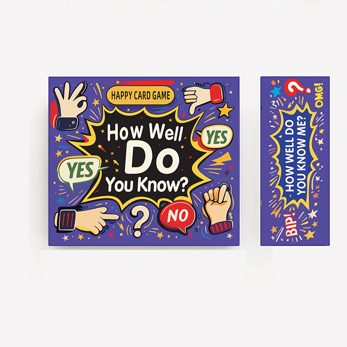 Board Game With Questions - 50 Głębokich Pytań Gra Karciana Jak