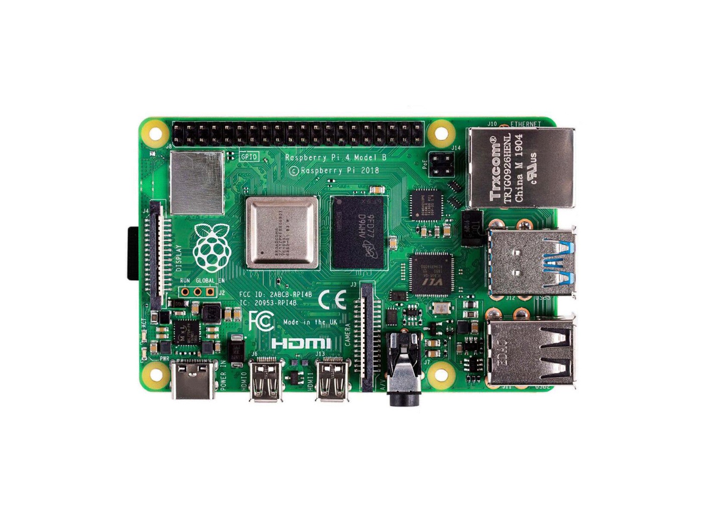 Board Game Pc - Komputer Raspberry Pi 4 Model B,