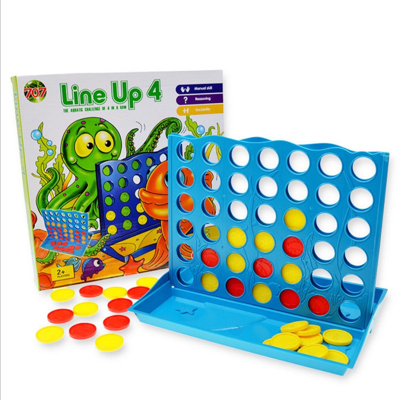 Board Game With Questions - Gra planszowa 3D Cztery w Rzędzie
