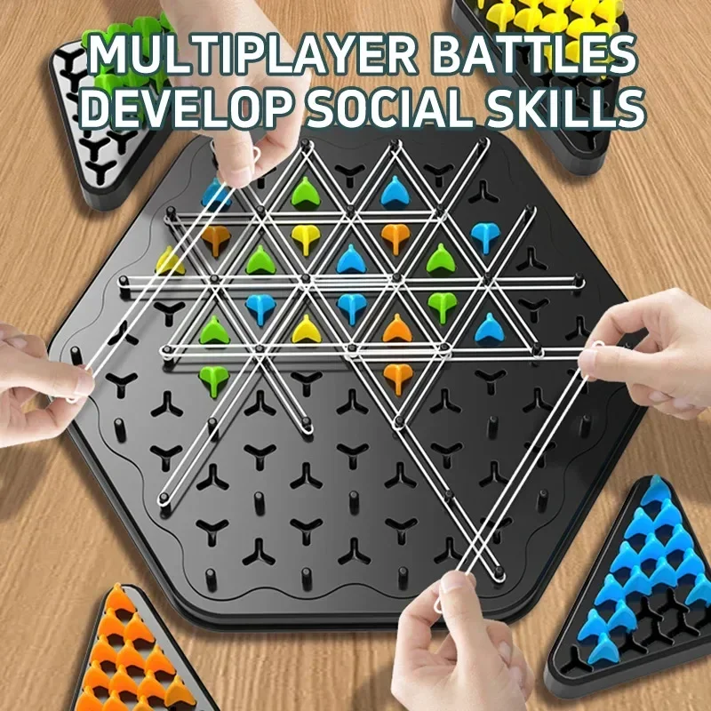Board Game Strategi - Gra planszowa Łańcuch Trójkąt Szachy Splendor