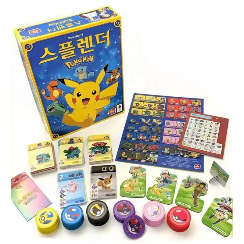 Board Game Strategi - Gry planszowe Pokémon Dobble Splendor Gra
