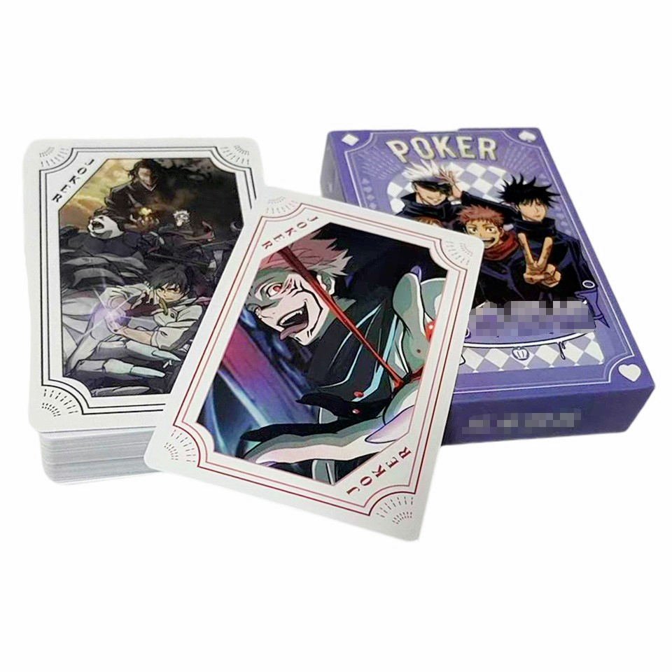 Board Game With Questions - Jujutsu Kaisen Karty do Pokera Gry