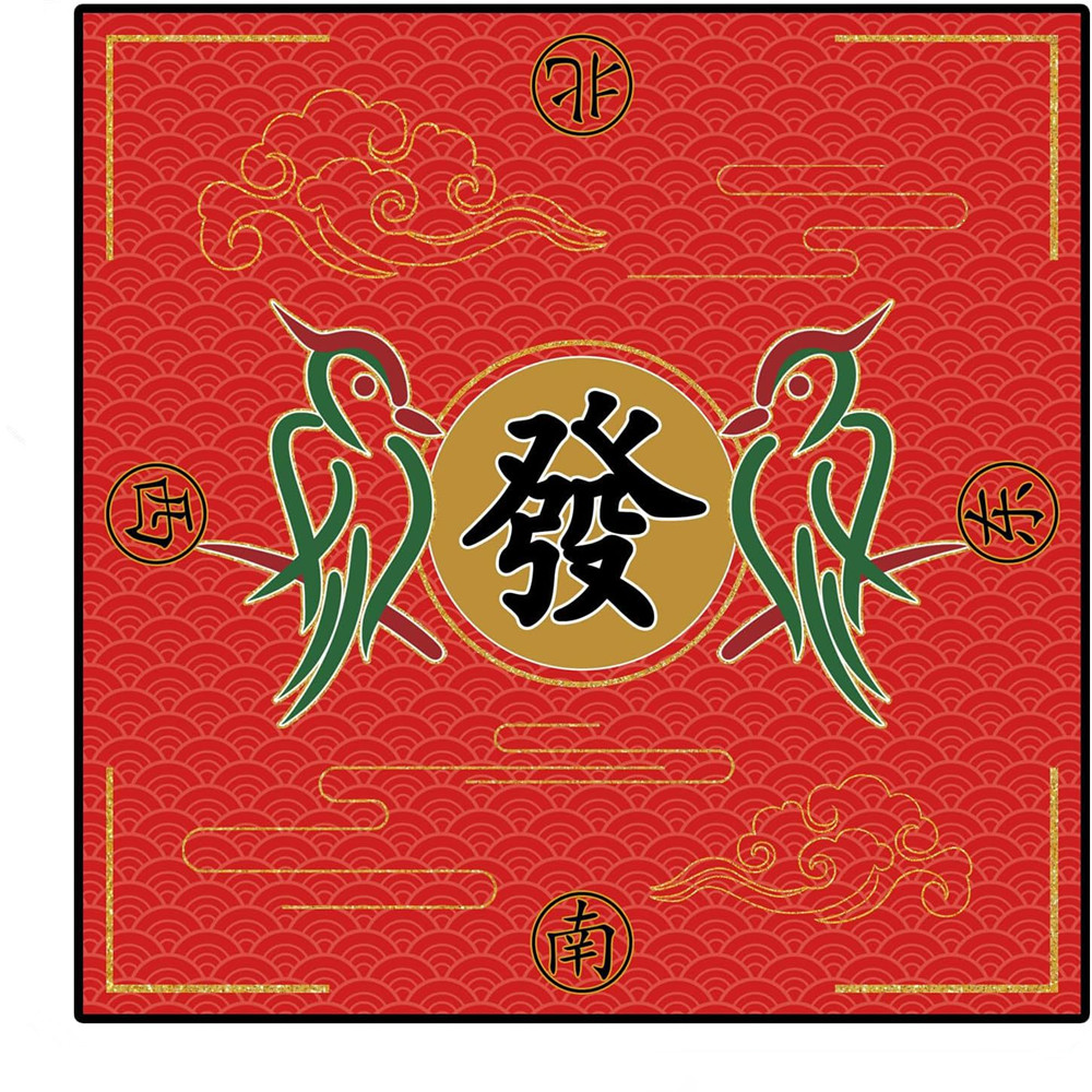 Board Game Mahjong - Wysokiej jakości mata do mahjonga z