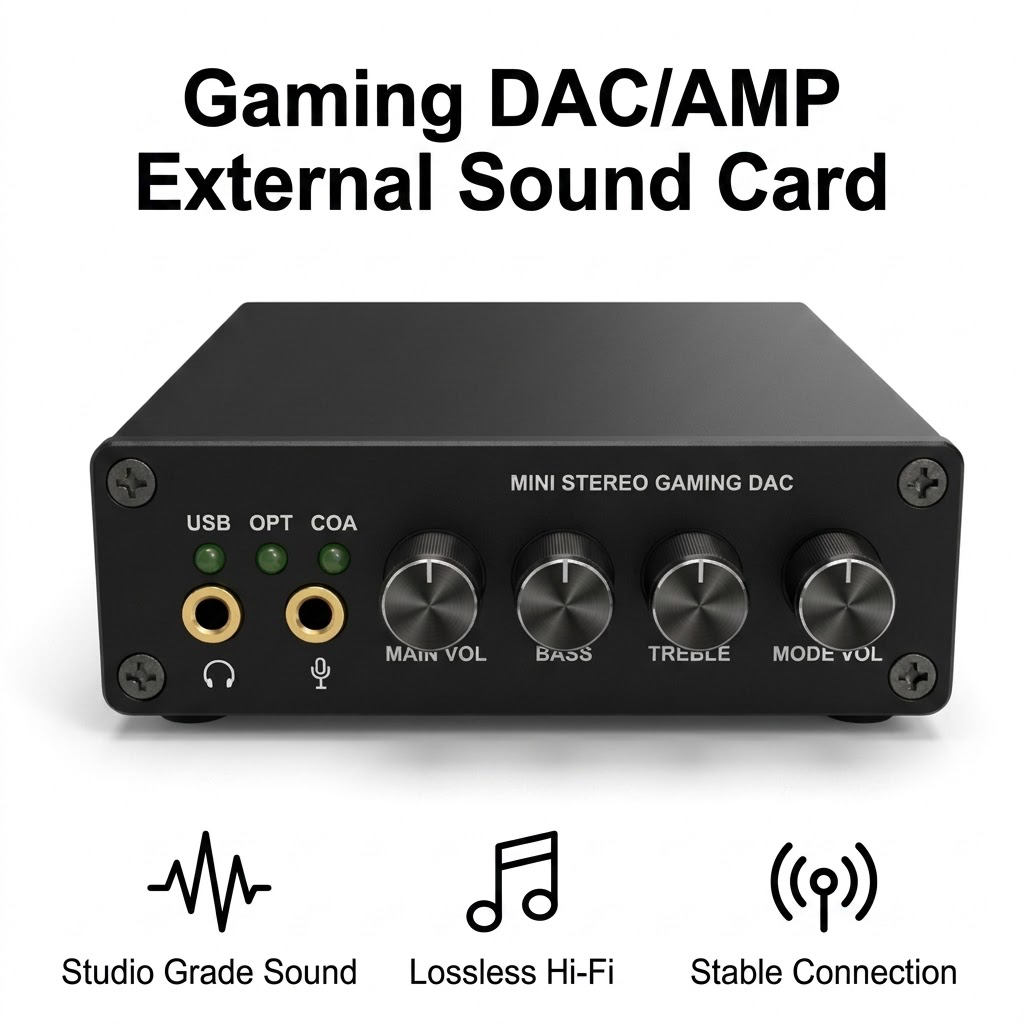 Board Game Pc - Mini Gaming DAC Wzmacniacz Słuchawkowy Zewnętrzna