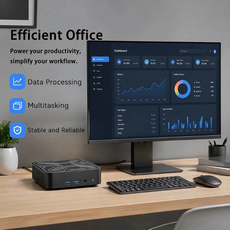 Nowy Mini PC Przenośny Intel C – Board Game Pc recenzja i cena
