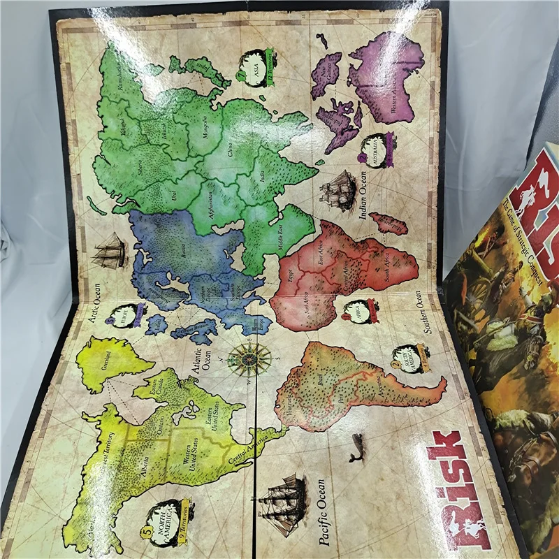 RISK Gra planszowa strategiczn – Board Game Risk recenzja i cena