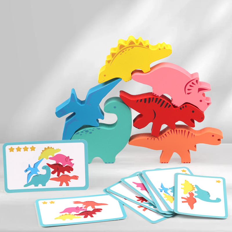 Drewniane klocki do budowania  – Board Game With Questions recenzja i cena