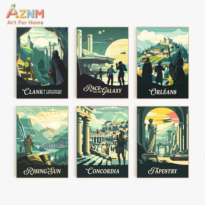 AZNM Retro Gra Planszowa Grafi – Board Game Azul recenzja i cena