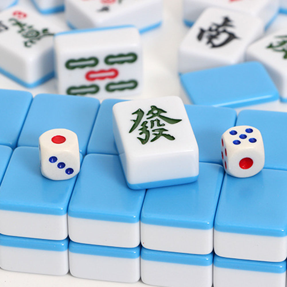Przenośny Mini Zestaw Mahjong  – Board Game Mahjong recenzja i cena