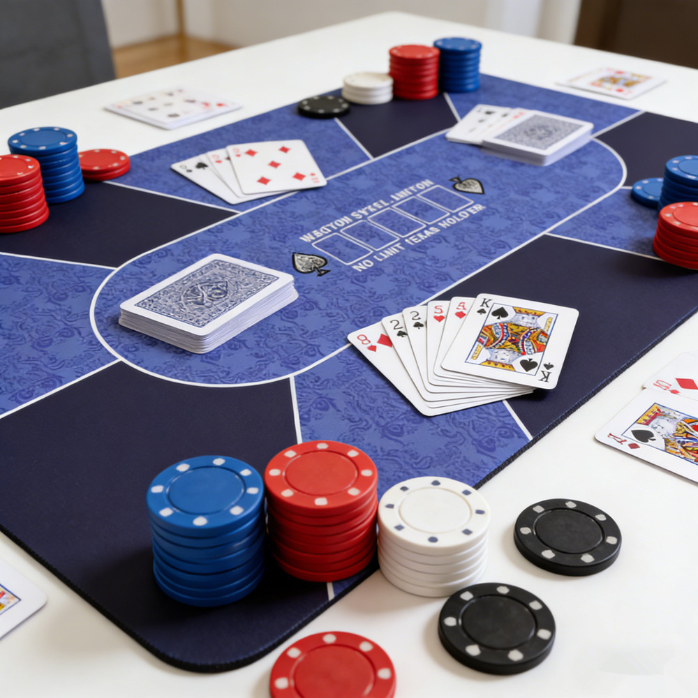 Mata na stół do pokera Texas H – Board Game Mahjong recenzja i cena