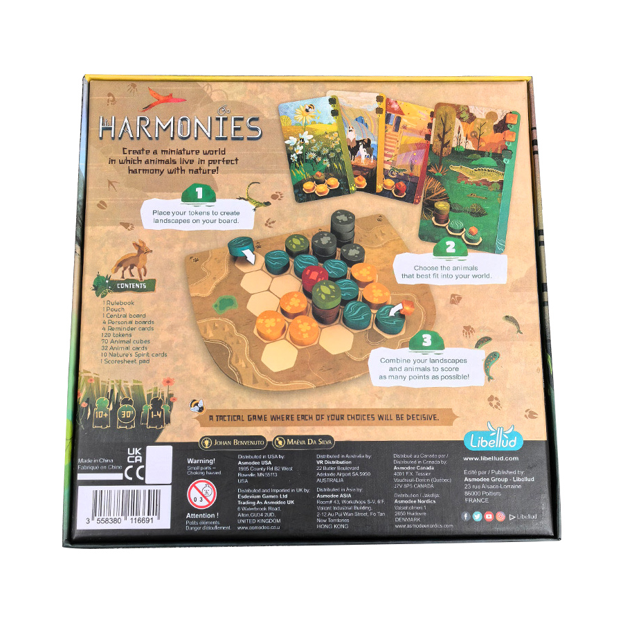 Harmonie - Gry planszowe - Two – Board Game Detective recenzja i cena