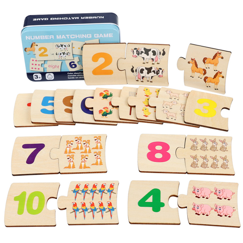 Drewniane puzzle dla dzieci z  – Board Game With Questions recenzja i cena