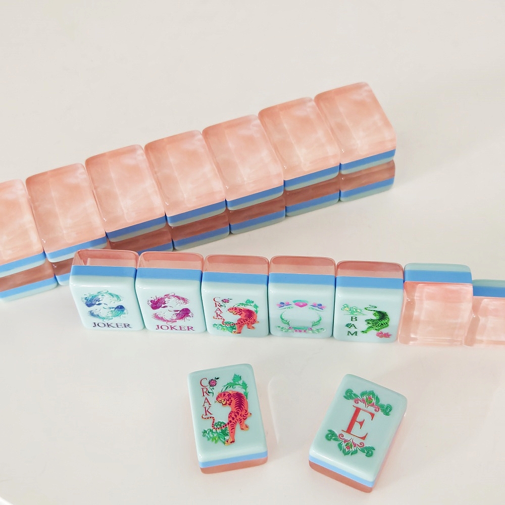 Nowe modne, grawerowane, perło – Board Game Mahjong recenzja i cena