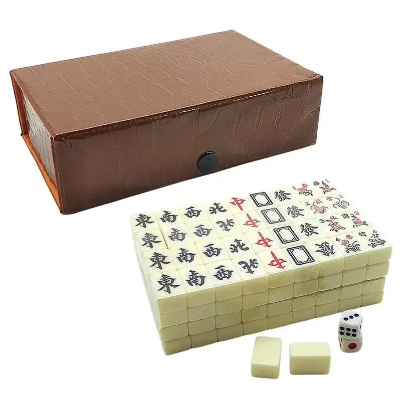 Zestaw do chińskiego mahjonga, – Board Game Mahjong recenzja i cena
