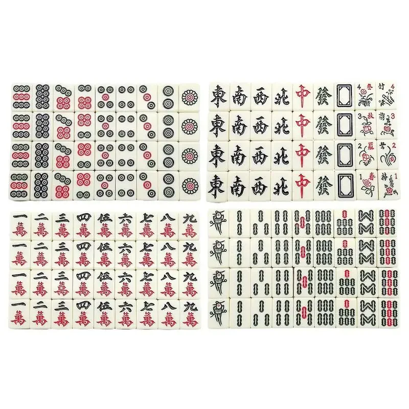 Zestaw do chińskiego mahjonga, – Board Game Mahjong recenzja i cena