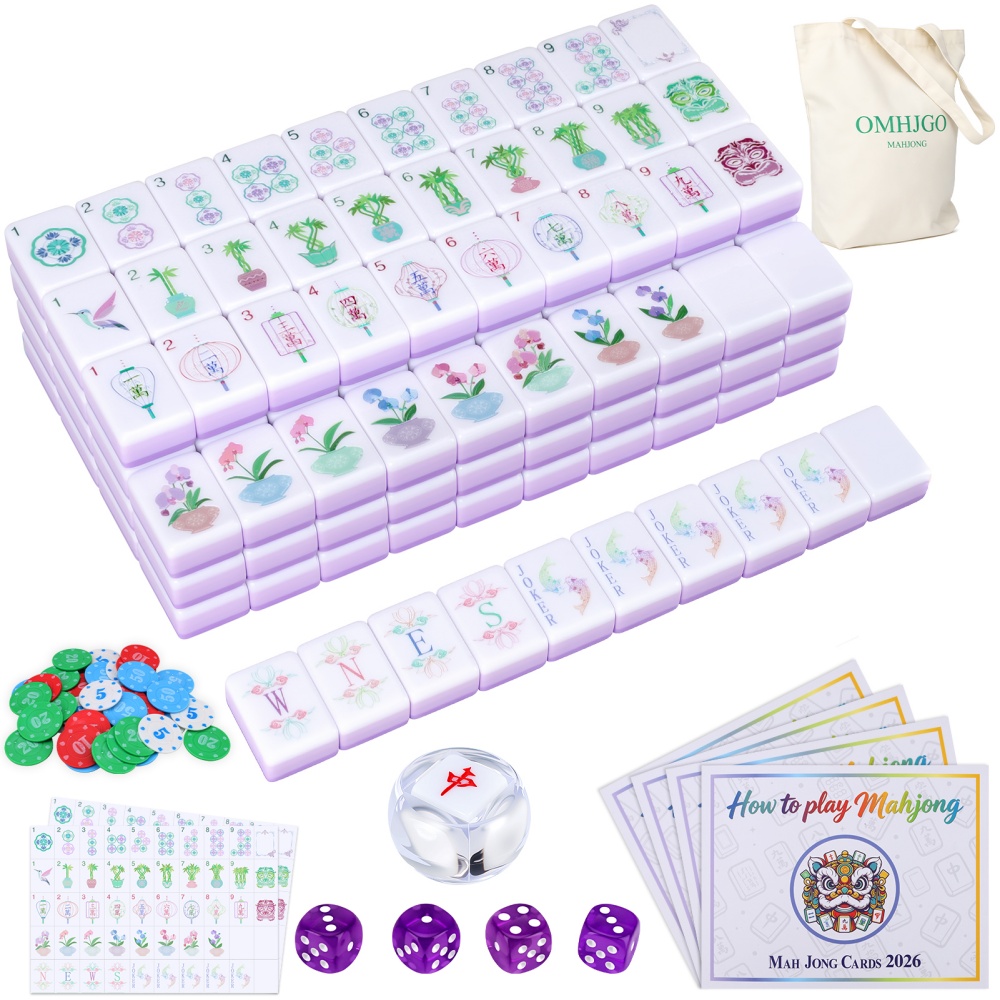 Zestaw do amerykańskiego madżo – Board Game Mahjong recenzja i cena