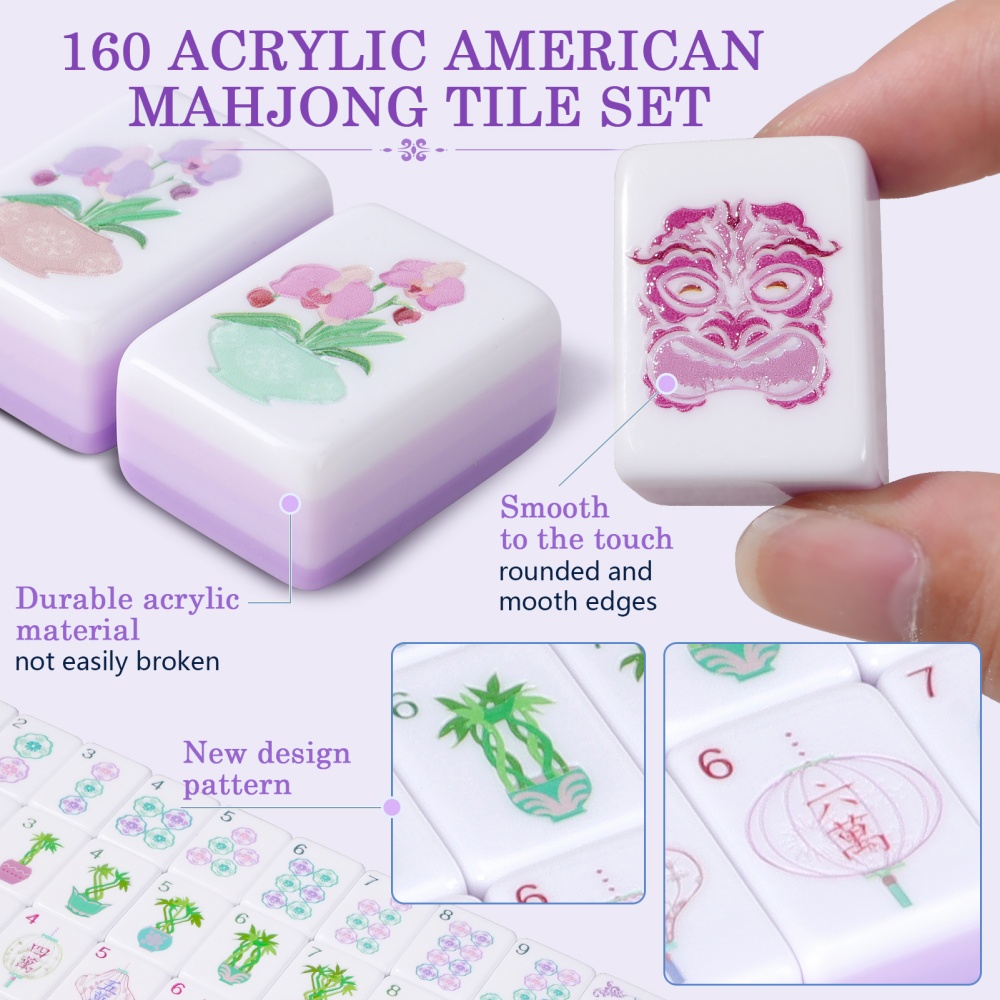 Zestaw do amerykańskiego madżo – Board Game Mahjong recenzja i cena