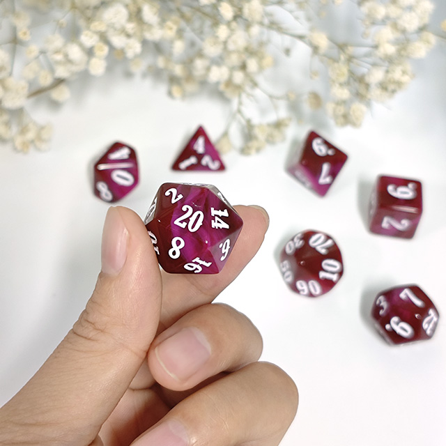 Zestaw Kostek z Akrylu w Różny – Board Game Digital recenzja i cena
